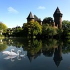 Familienidylle an der Burg Linn