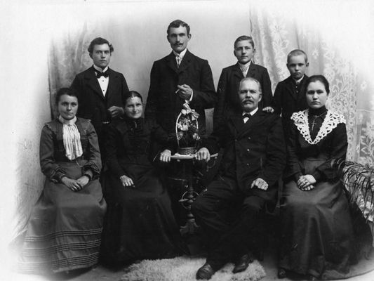 Familienphoto um 1900