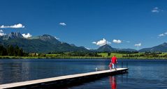 Familienurlaub am Hopfensee