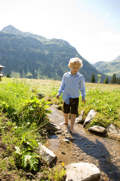 Familienurlaub in Lech