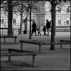 famille au carré