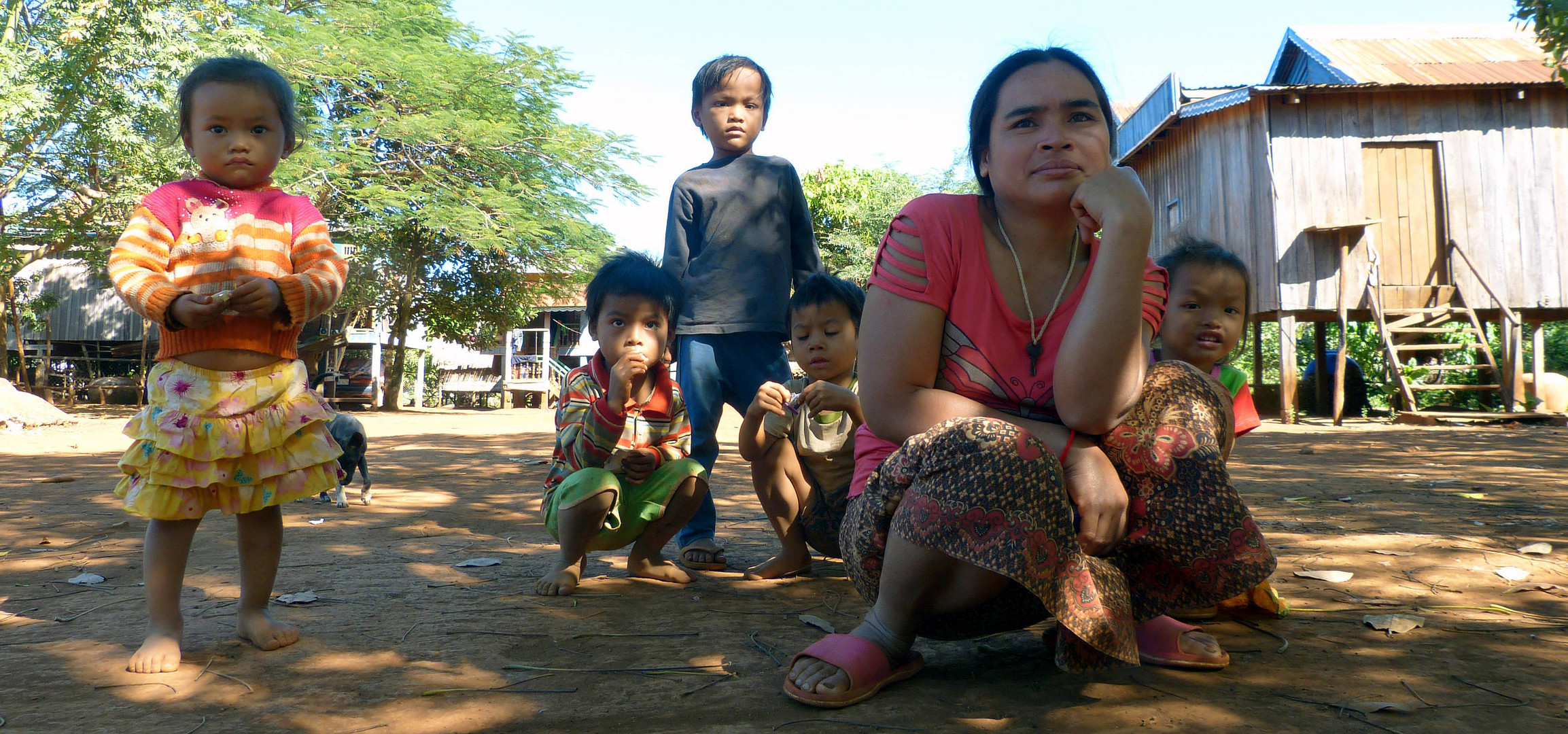 Famille Cambodgienne