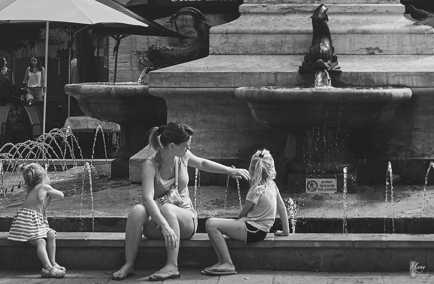 Family , City & Fountain