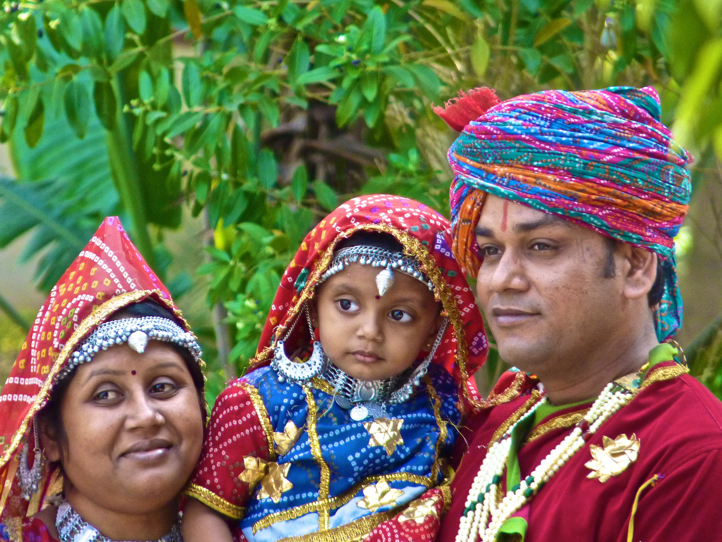 Family in Rajastan