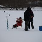 Family meeting on ice