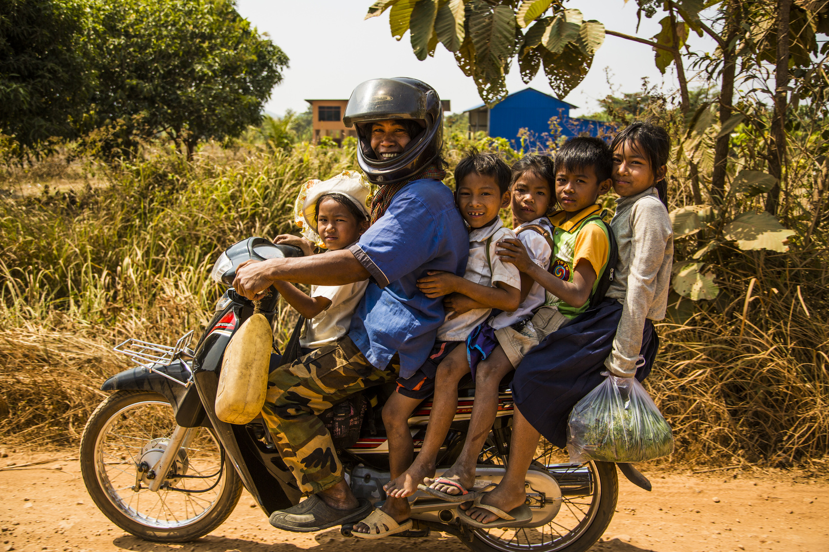 Family on the Scooter