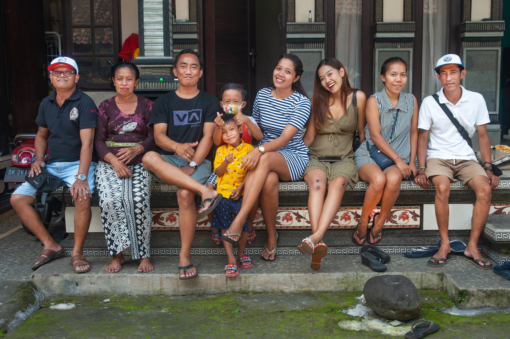 Family photo in Sembung