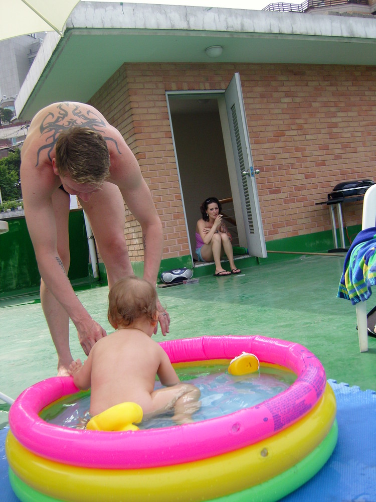 Family Portraits: A Day at the Pool