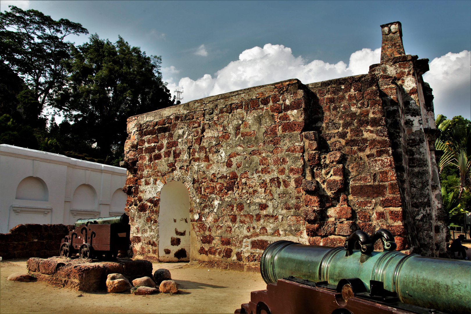 Famosa Fort detail