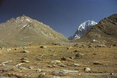 Famose vista to the Kailash peak