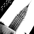 famous architecture in black and white