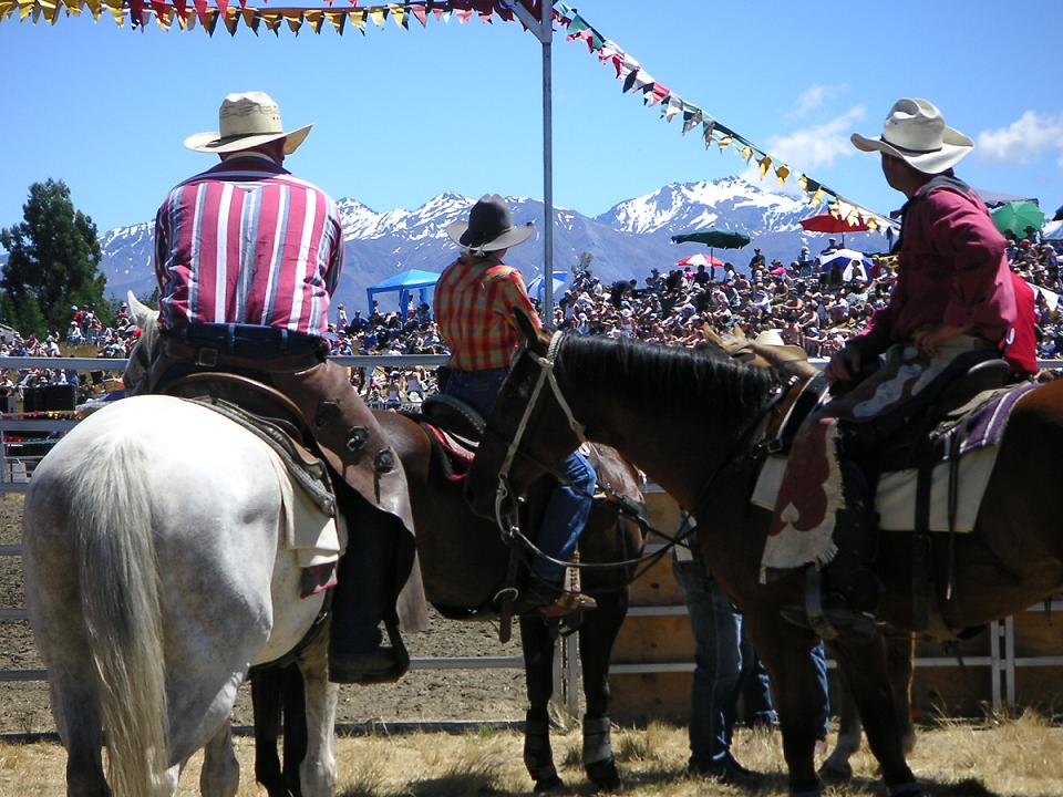 Famous Lake Wanaka New Year's Rodeo