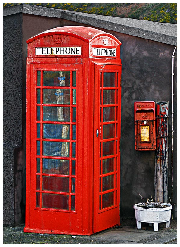 Famous Phonebox in Pennan