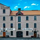 Famous restaurant at the harbor dock