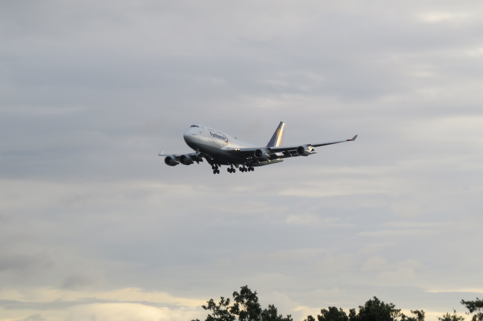 Fanhansa im Anflug