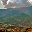 Fansipan mountain in the clouds