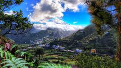 Fantasie Ausblick Hermigua - La Gomera