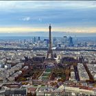 Fantastisch der Blick über Paris