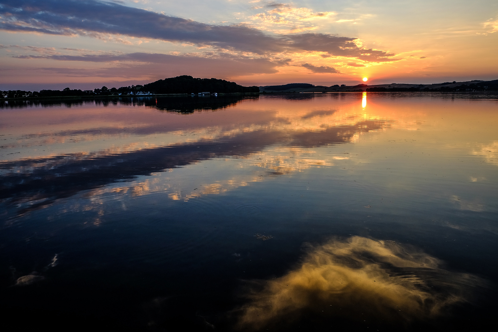 Fantastische Abendstimmung auf Rügen,Ostsee