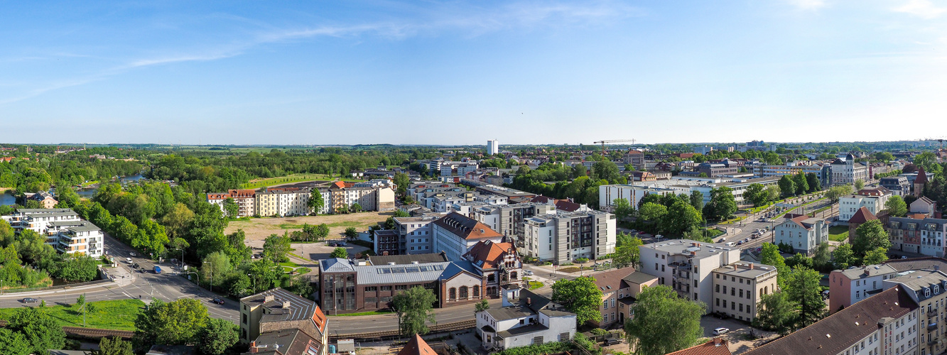 Fantastische Aussicht vom Glockenturm der Nikolaikirche