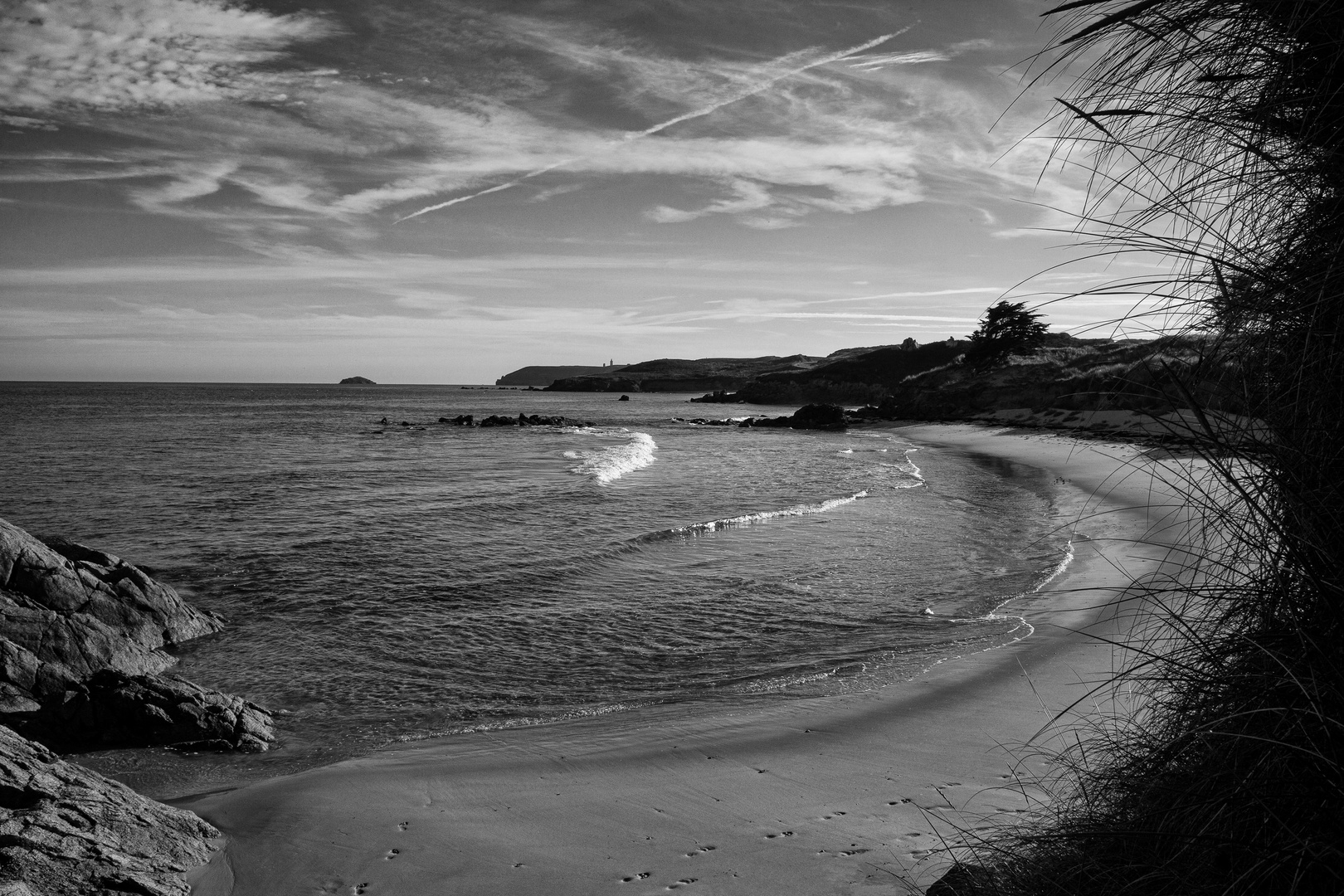 Fantastischer Morgen am Pléhérel Plage