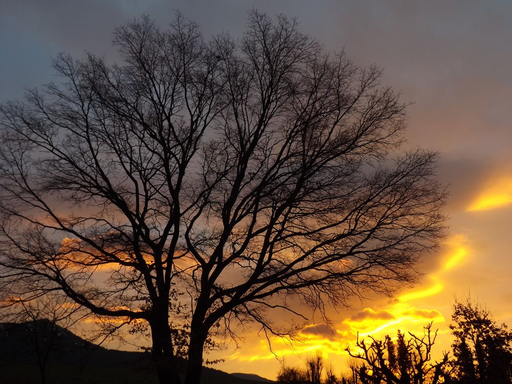 Fantastisches Wolkenspiel