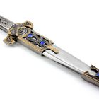 Fantasy style dagger isolated on white.