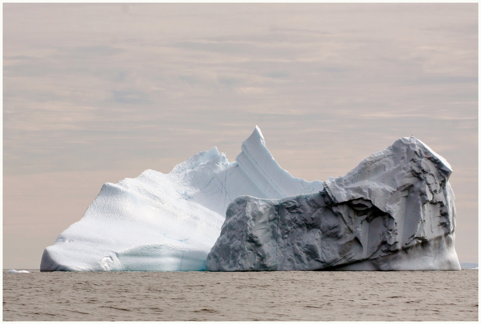 Farbe der Eisberge