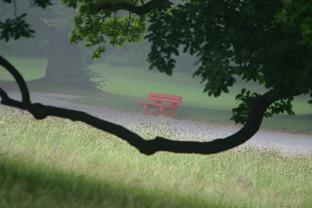 Farbe im Bergpark