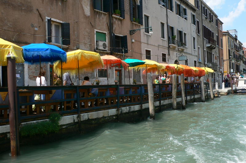 Farbe in Venedig