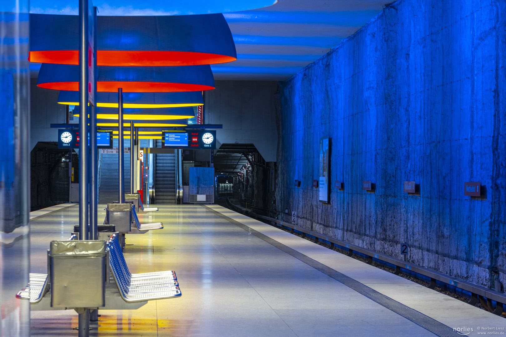 Farben an der Station Westfriedhof