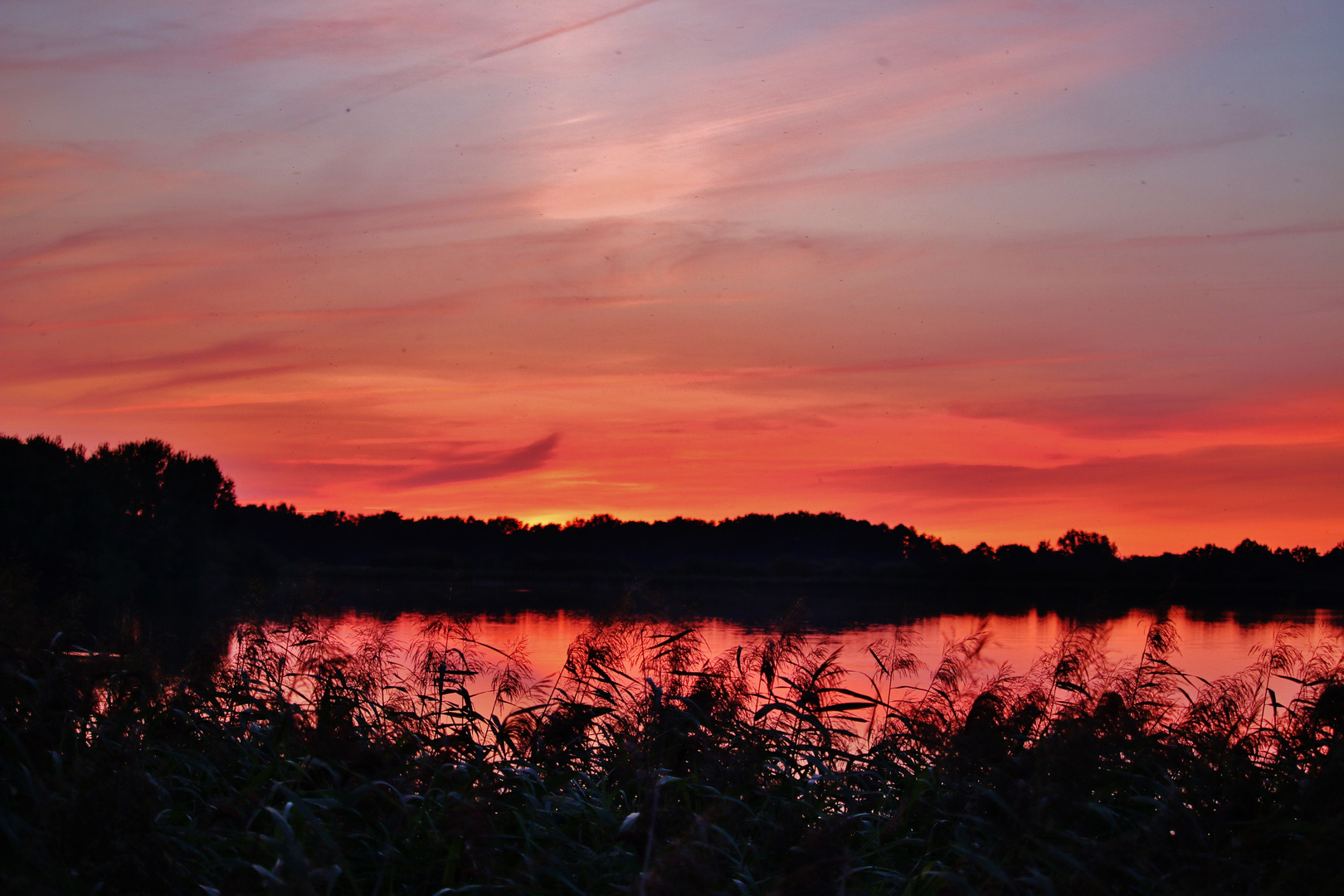 Farben der abendlichen LEWITZ/ 1