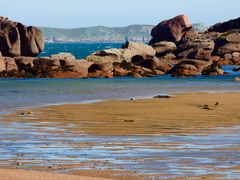 Farben der Ebbe in der Bretagne