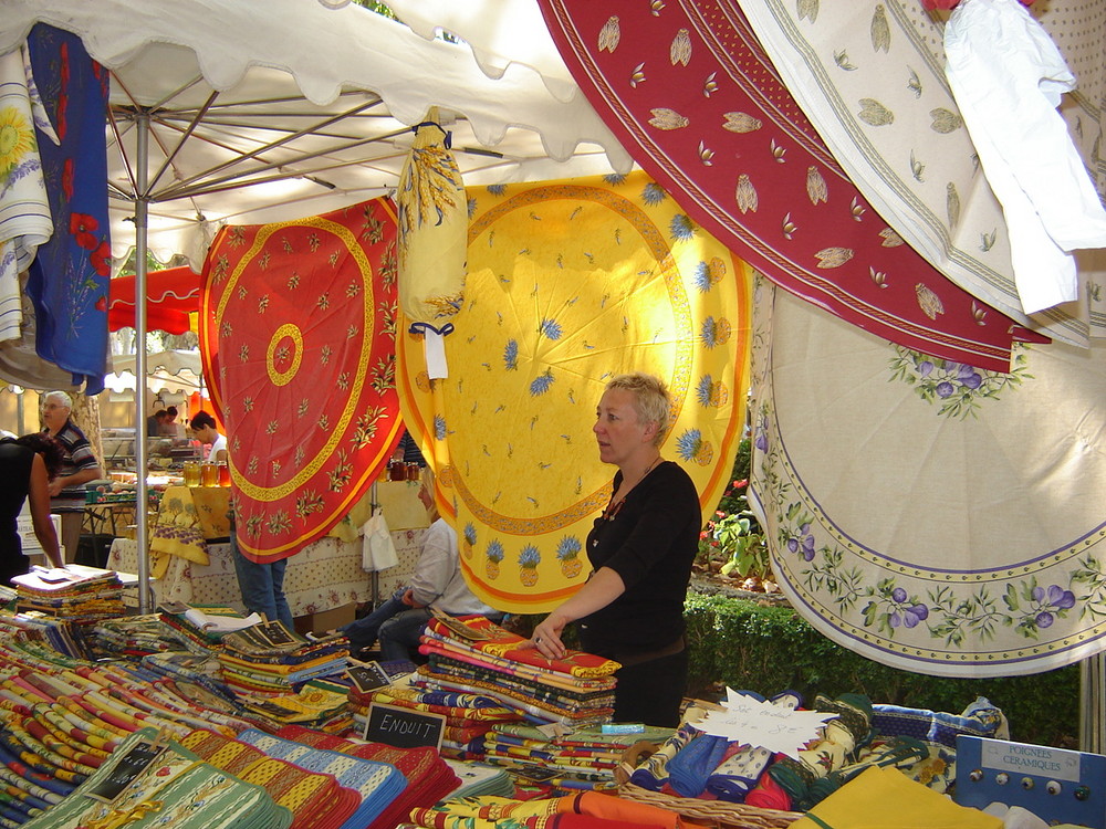 Farben der Provence/ Markt in Aups