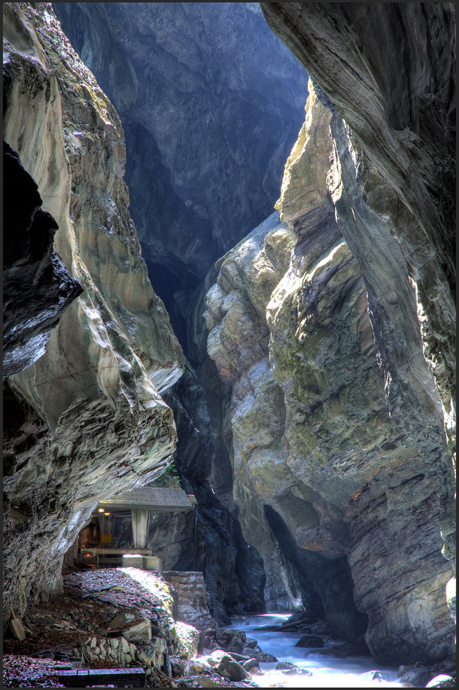 Farben der Tamina-Schlucht