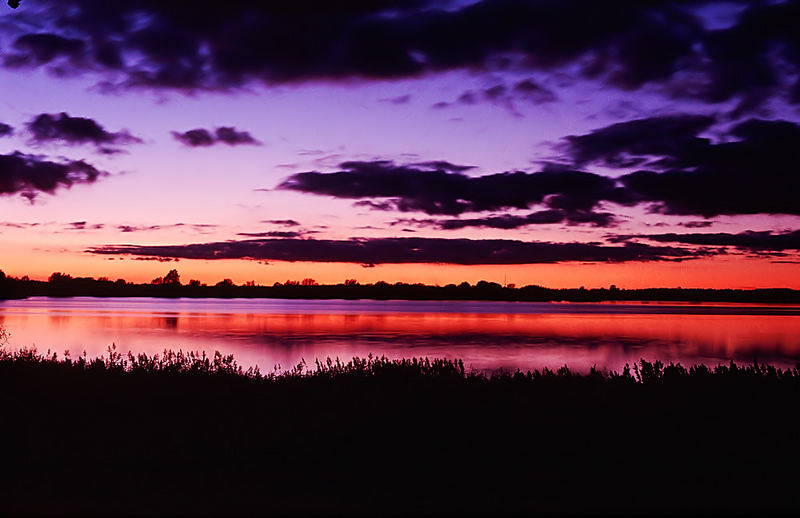 Farben des Abends.