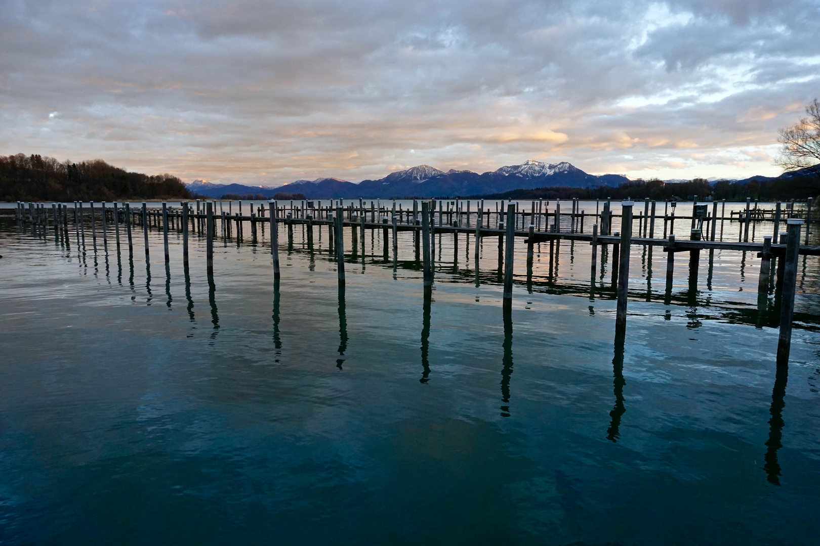 Farben des Abends am Chiemsee