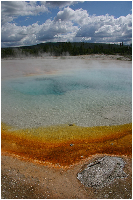 Farben des Yellowstone