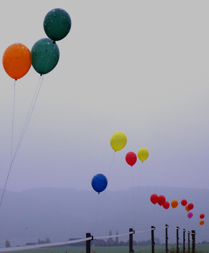 Farben im Nebel