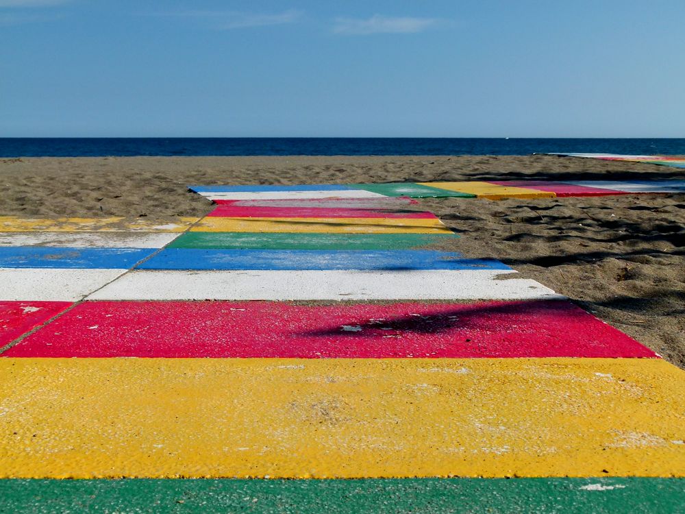 Farben im Sand