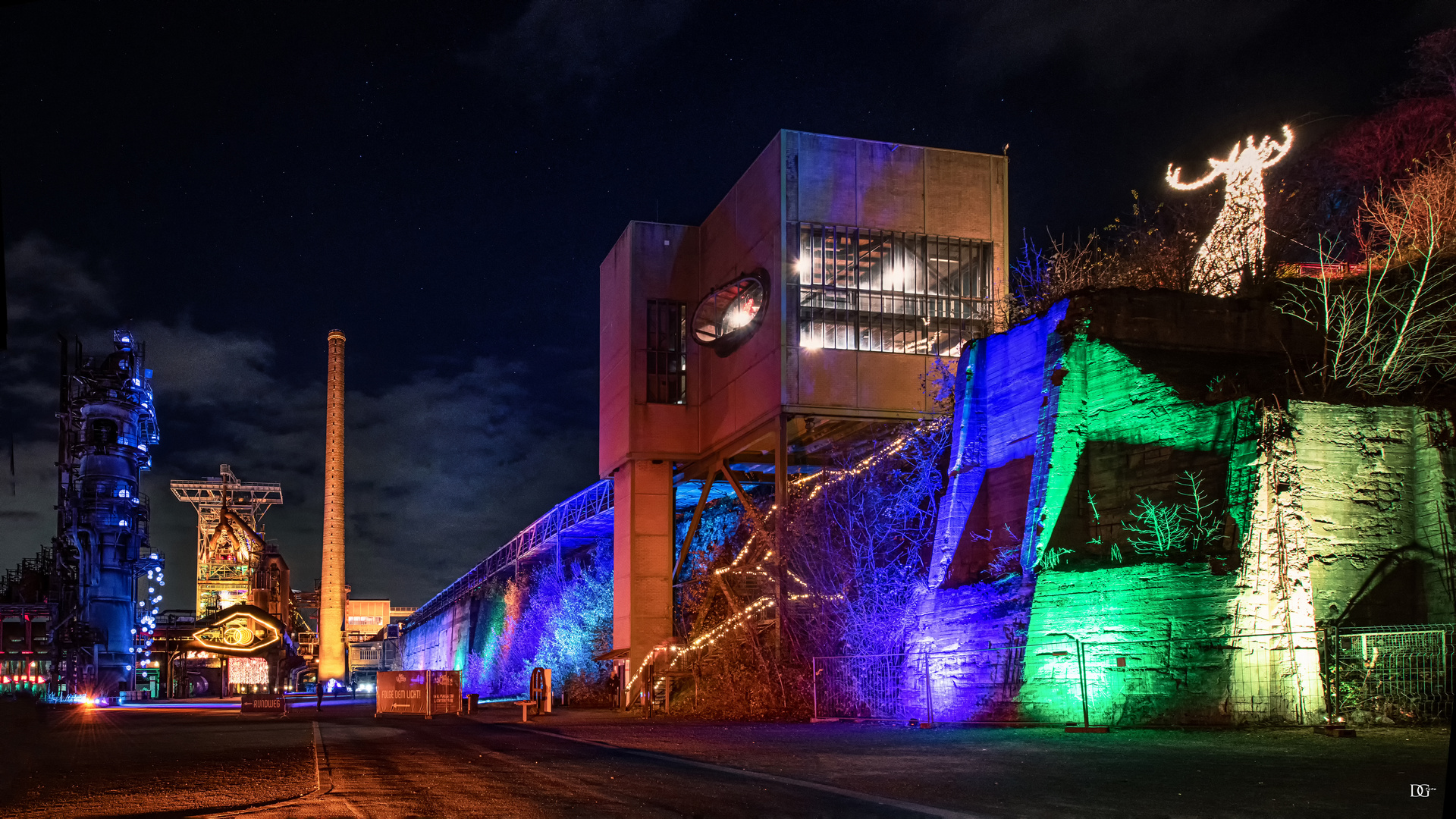 Farben in der Nacht