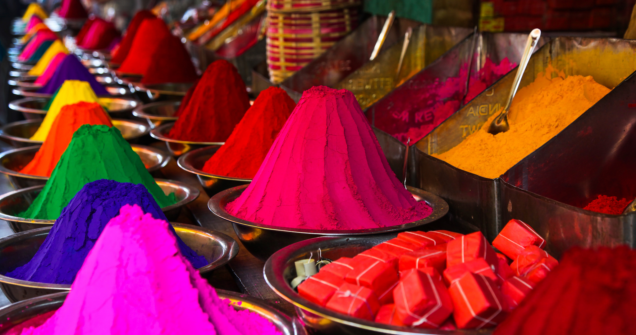 Farben in Indien