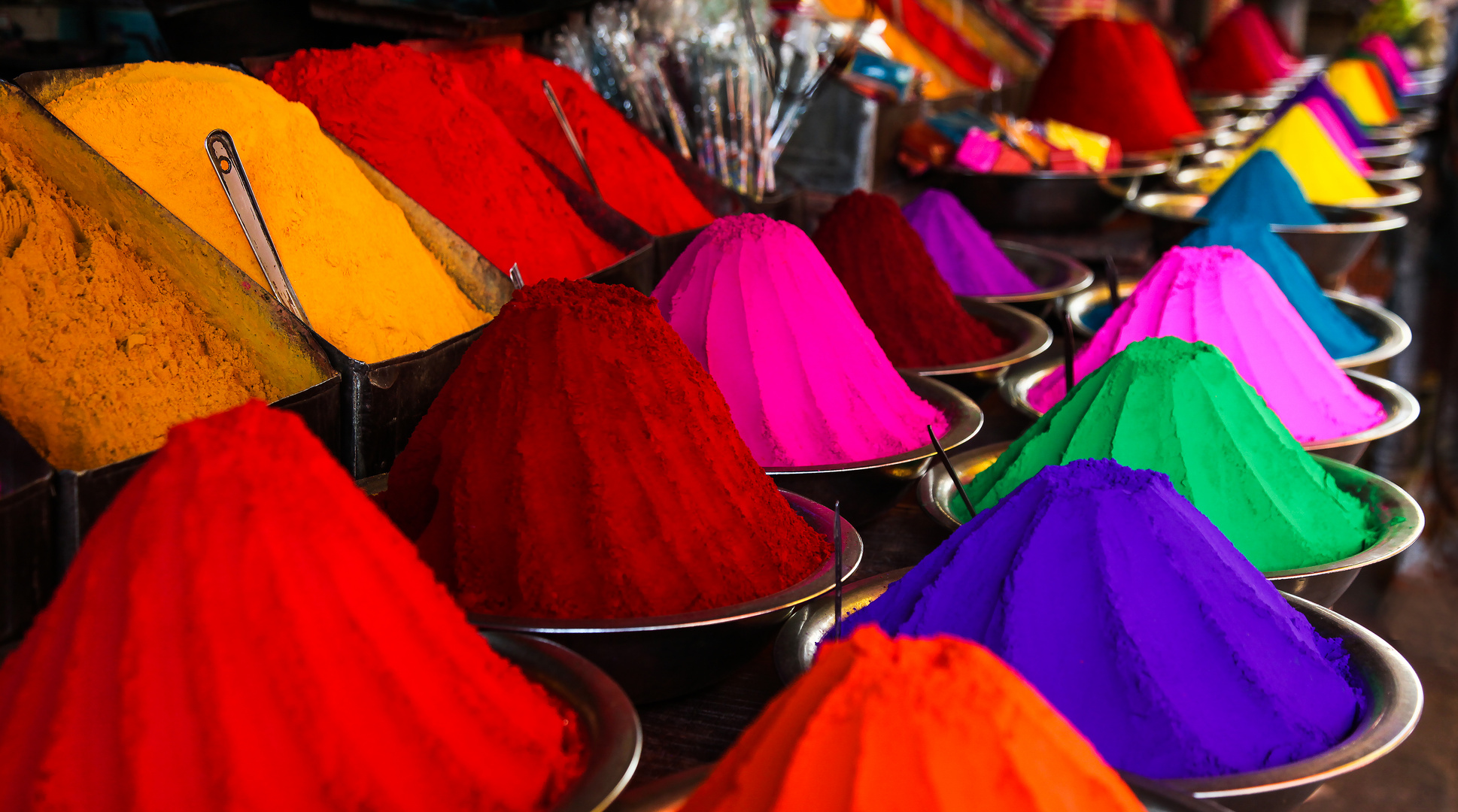 Farben in Mysore