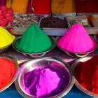 Farben-Markt in Mysore