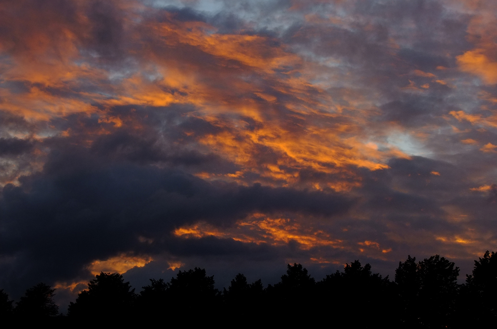 Farben Spiel am Himmel