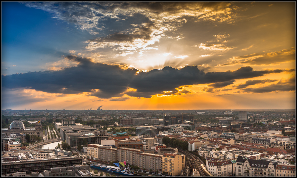 Farben über Berlin