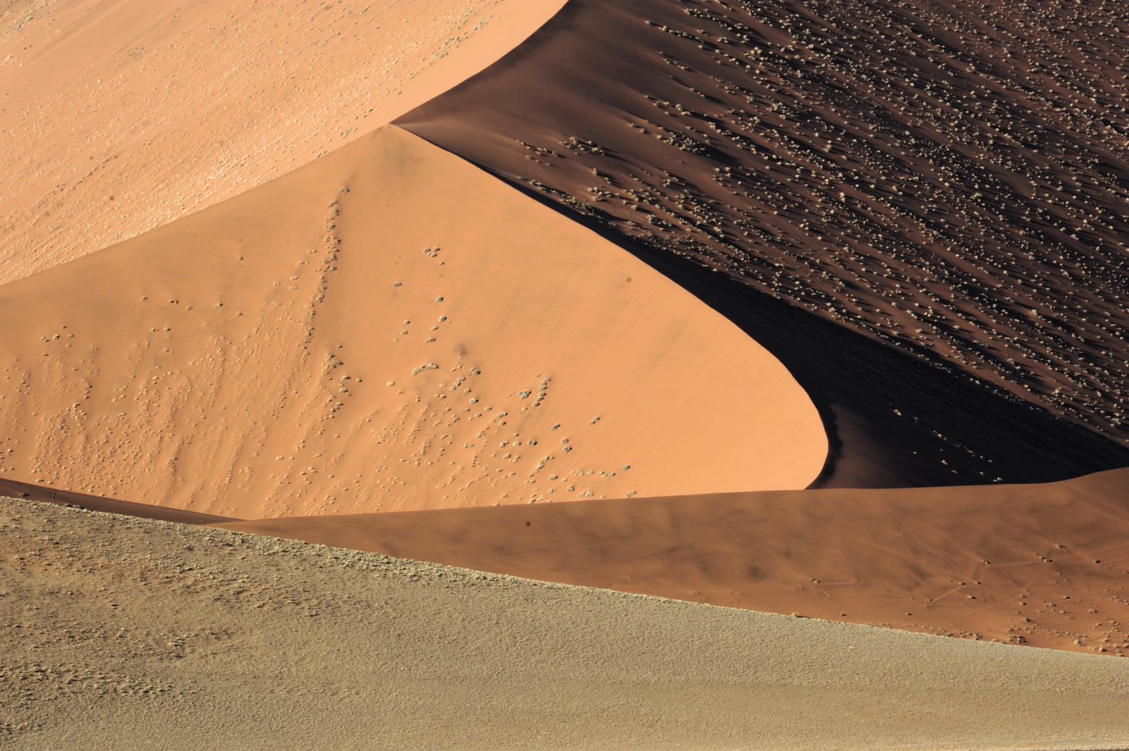 Farben und Contouren von Sossusvlei - Curves and textures