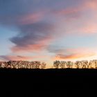 Farben während der Blauen Stunde