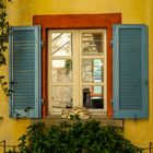 Farbenes Fenster, Gandria, Tessin, Schweiz