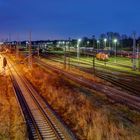 Farbenfest am Bahnhof